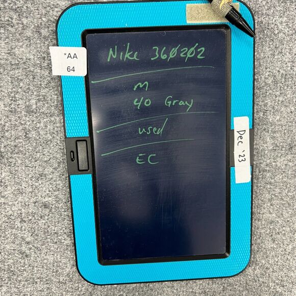 Nike Golf Shorts Mens 40 Gray Plaid Flat Front Stretch Moisture Wicking Chino - Picture 10 of 11